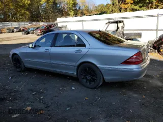 2006 Mercedes-Benz S 430 with VIN WDBNG83J86A461436, listed as a Copart auction lot 74079764 with 153,399 mi miles and Salvage Title. Bid and sale history available at carsss.com. Image 2.