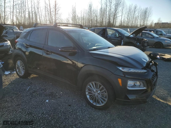 2018 Hyundai Kona SEL with VIN KM8K2CAA0JU078330, listed as a Copart auction lot 42398945 with 75,156 mi miles and Salvage Title. Bid and sale history available at carsss.com. Image 4.