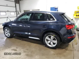 2018 Audi Q5 Premium Plus with VIN WA1BNAFY6J2064914, listed as a Copart auction lot 53778665 with 92,301 mi miles and Salvage Title. Bid and sale history available at carsss.com. Image 2.