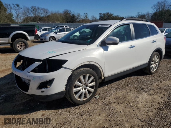 2010 Mazda CX-9 Grand Touring with VIN JM3TB3MA2A0219921, listed as a Copart auction lot 46680095 with 26,930 mi miles and Salvage Title. Bid and sale history available at carsss.com. Image 1.
