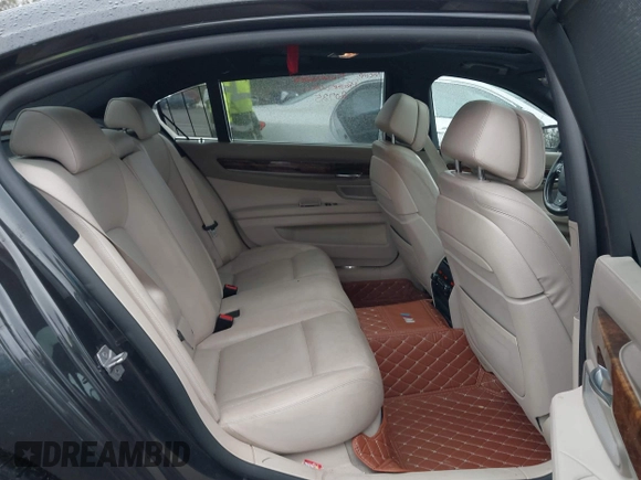 2013 BMW 7 Series 750Li xDrive with VIN WBAYF8C56DD140816, listed as a IAAI auction lot 41709920 with 157,842 mi miles and . Bid and sale history available at DreamBid. Image 8.