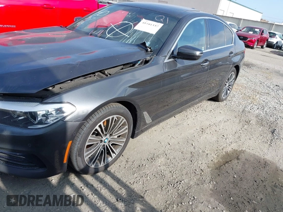2017 BMW 5 Series 530i with VIN WBAJA5C34HG896047, listed as a IAAI auction lot 41441337 with 83,213 mi miles and . Bid and sale history available at carsss.com. Image 19.