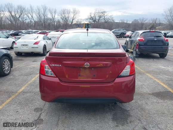 2019 Nissan Versa Sedan SV with VIN 3N1CN7AP6KL824807, listed as a IAAI auction lot 41169934 with 48,517 mi miles. Bid and sale history available at carsss.com. Image 16.