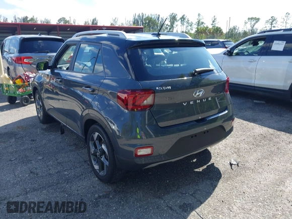 2023 Hyundai Venue Limited with VIN KMHRC8A3XPU275847, listed as a IAAI auction lot 41889404 with 8,555 mi miles and . Bid and sale history available at DreamBid. Image 12.