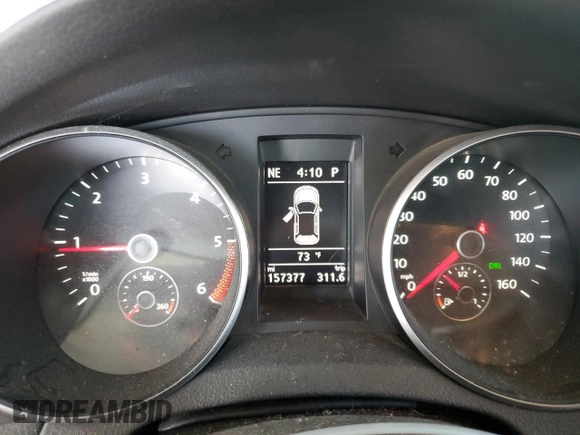 2013 Volkswagen Jetta TDI w/Sunroof & Nav с VIN 3VWPL7AJ8DM663399, выставлен на аукционе Copart как лот 59991045 с пробегом 157 377 миль миль и Чистый • Clean title. История ставок и продаж доступна на DreamBid. Изображение 9.