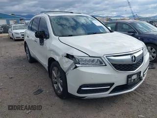 2016 Acura MDX w/Advance with VIN 5FRYD4H91GB034993, listed as a IAAI auction lot 40623678 with 88,027 mi miles. Bid and sale history available at carsss.com. Image 6.
