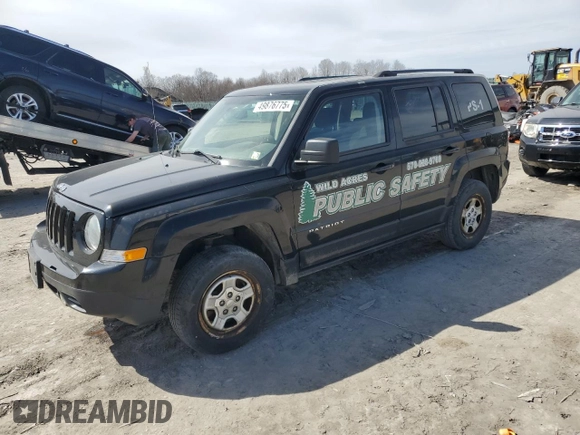 2017 Jeep Patriot Sport with VIN 1C4NJRBB3HD111751, listed as a Copart auction lot 49876775 with 148,460 mi miles and Clean title. Bid and sale history available at DreamBid. Image 1.