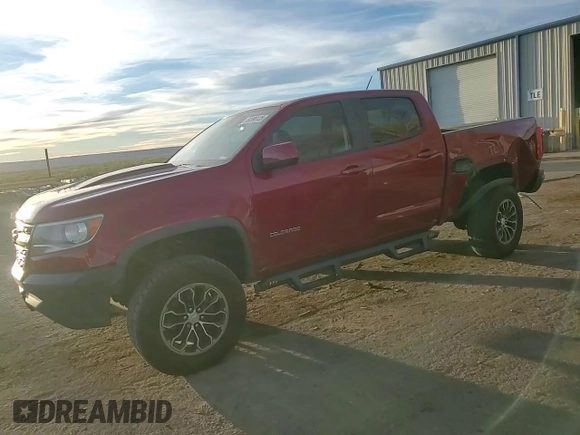 2018 Chevrolet Colorado 4WD ZR2 z VIN 1GCGTEEN0J1270543, wystawiony jako Copart lot #50398125 z przebiegiem 94 052 mil mil oraz Szkoda całkowita • Salvage title. Historia ofert i sprzedaży dostępna na DreamBid. Obrazek 10.