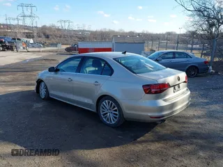 2016 Volkswagen Jetta Sedan 1.8T SEL with VIN 3VWL07AJ0GM313695, listed as a IAAI auction lot 41523515 with 94,212 mi miles. Bid and sale history available at carsss.com. Image 3.