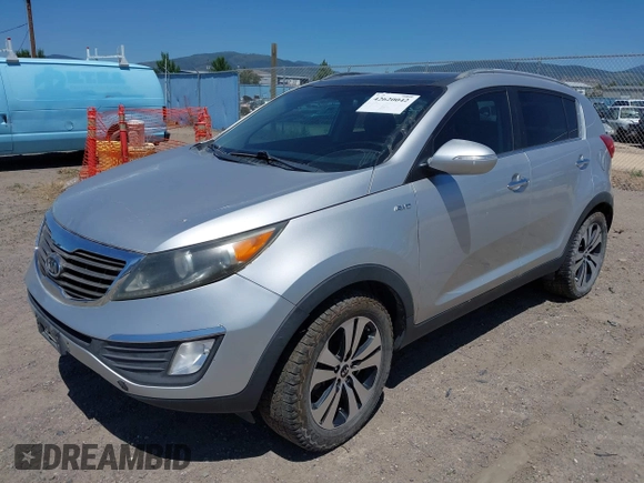 2012 Kia Sportage EX with VIN KNDPCCA24C7255785, listed as a IAAI auction lot 42620042 with 139,936 mi miles and . Bid and sale history available at DreamBid. Image 2.
