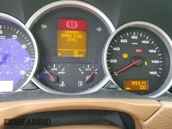 2009 Porsche Cayenne S with VIN WP1AB29P79LA43660, listed as a Copart auction lot 76612474 with 89,314 mi miles and Salvage title. Bid and sale history available at DreamBid. Image 9.