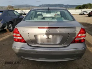 2006 Mercedes-Benz C 280 Luxury with VIN WDBRF92H56F793197, listed as a Copart auction lot 45790785 with 130,791 mi miles and Clean Title. Bid and sale history available at DreamBid. Image 6.