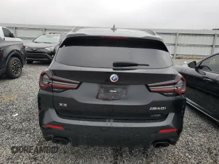 2023 BMW X3 M40i with VIN 5UX83DP05P9N78039, listed as a Copart auction lot 85614984 with 53,020 mi miles and Salvage Title. Bid and sale history available at DreamBid. Image 6.