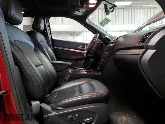 2018 Ford Explorer XLT with VIN 1FM5K8D89JGC24094, listed as a Copart auction lot 53387205 with 72,087 mi miles and Non Repairable. Bid and sale history available at carsss.com. Image 7.