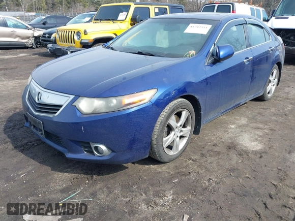 2012 Acura TSX Tech Pkg with VIN JH4CU2F61CC005072, listed as a IAAI auction lot 41742551 with 120,459 mi miles. Bid and sale history available at carsss.com. Image 2.