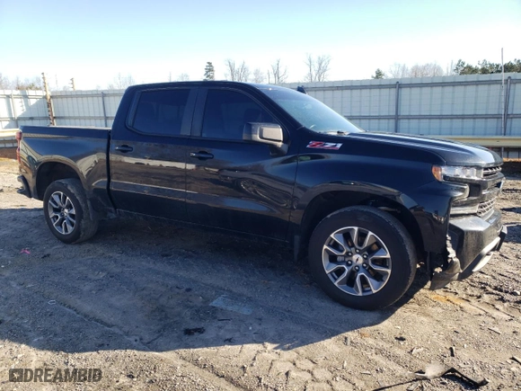 2019 Chevrolet Silverado 1500 RST with VIN 1GCUYEEDXKZ116985, listed as a Copart auction lot 45082075 with 90,627 mi miles and Salvage Title. Bid and sale history available at carsss.com. Image 4.