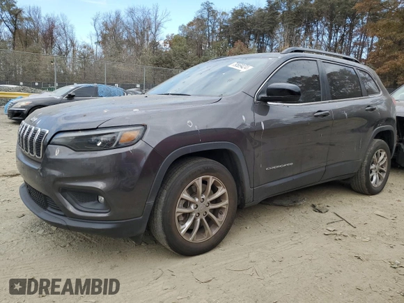2022 Jeep Cherokee Latitude Lux with VIN 1C4PJLMX5ND519713, listed as a Copart auction lot 79569424 with 31,535 mi miles and Salvage title. Bid and sale history available at DreamBid. Image 1.