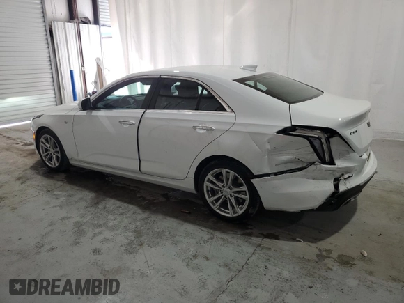 2024 Cadillac CT4 Luxury z VIN 1G6DA5RK5R0131912, wystawiony jako Copart lot #48814235 z przebiegiem 20 798 mil mil oraz Czysty tytuł • Clean title. Historia ofert i sprzedaży dostępna na DreamBid. Obrazek 2.