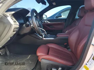 2022 BMW 4 Series 430i with VIN WBA63AV0XNFM13254, listed as a Copart auction lot 45221025 with 27,905 mi miles and Salvage title. Bid and sale history available at DreamBid. Image 7.