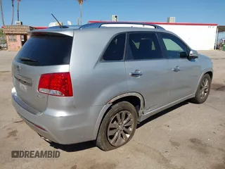 2012 Kia Sorento SX with VIN 5XYKW4A23CG234758, listed as a IAAI auction lot 41771798 with 210,143 mi miles. Bid and sale history available at carsss.com. Image 4.