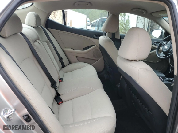 2014 Kia Optima LX with VIN 5XXGM4A74EG268366, listed as a Copart auction lot 44011625 with 105,758 mi miles and Salvage Title. Bid and sale history available at carsss.com. Image 10.