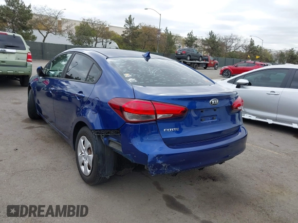 2018 Kia Forte LX with VIN 3KPFK4A77JE222924, listed as a IAAI auction lot 41896103 with 87,816 mi miles. Bid and sale history available at carsss.com. Image 6.