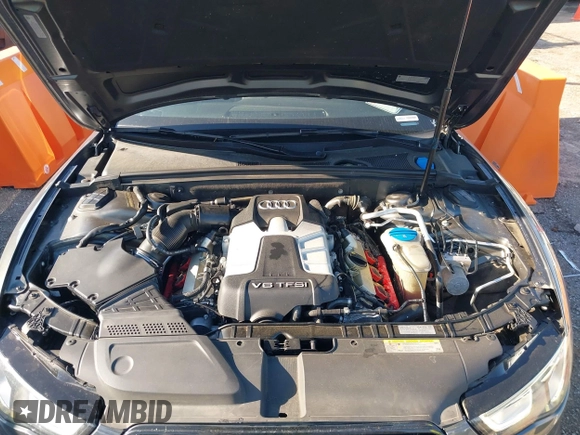 2015 Audi S5 Premium Plus with VIN WAUCGAFR0FA045606, listed as a IAAI auction lot 41962738 with 199,416 mi miles. Bid and sale history available at carsss.com. Image 10.