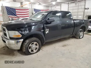 2010 Dodge Ram 2500 ST with VIN 3D7TT2CT6AG175393, listed as a Copart auction lot 51225855 with 160,983 mi miles and Salvage Title. Bid and sale history available at carsss.com. Image 1.