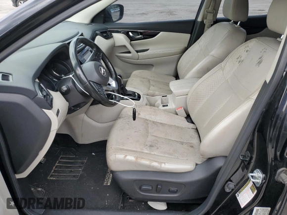 2017 Nissan Rogue SV with VIN JN1BJ1CR2HW110355, listed as a Copart auction lot 56955865 with 115,554 mi miles and Salvage title. Bid and sale history available at DreamBid. Image 7.