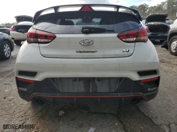 2019 Hyundai Veloster N with VIN KMHT36AH4KU001624, listed as a Copart auction lot 79300764 with 23,232 mi miles and Salvage Title. Bid and sale history available at carsss.com. Image 6.