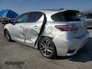 2015 Lexus CT 200h with VIN JTHKD5BH4F2244694, listed as a Copart auction lot 54236155 with 164,562 mi miles and Salvage title. Bid and sale history available at DreamBid. Image 2.