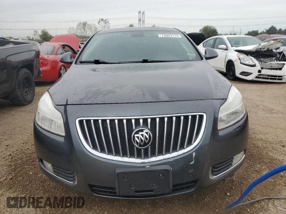 2011 Buick Regal CXL RL2 с VIN 2G4GP5EC6B9183807, выставлен на аукционе Copart как лот 73023174 с пробегом 126 062 миль миль и На запчасти • Non repairable. История ставок и продаж доступна на DreamBid. Изображение 5.