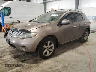 2010 Nissan Murano SL with VIN JN8AZ1MW0AW137554, listed as a Copart auction lot 47619585 with 133,194 mi miles and Clean Title. Bid and sale history available at carsss.com. Image 1.