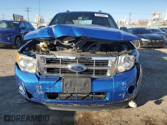 2012 Ford Escape XLT с VIN 1FMCU9DG4CKA33343, выставлен на аукционе Copart как лот 87052024 с пробегом 87 828 миль миль и Списание • Salvage title. История ставок и продаж доступна на DreamBid. Изображение 5.