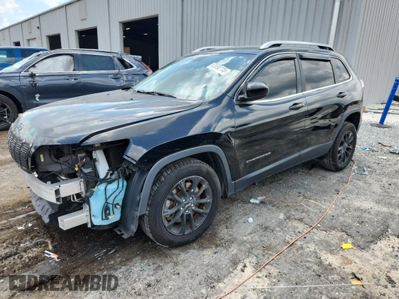 2019 Jeep Cherokee Latitude z VIN 1C4PJLCB9KD171917, wystawiony jako Copart lot #63590115 z przebiegiem 82 546 mil mil oraz Szkoda całkowita • Salvage title. Historia ofert i sprzedaży dostępna na DreamBid. Obrazek 1.