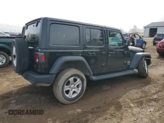 2020 Jeep Wrangler Unlimited Sport Altitude with VIN 1C4HJXDG5LW170856, listed as a Copart auction lot 49050535 with 30,010 mi miles and Salvage Title. Bid and sale history available at carsss.com. Image 3.