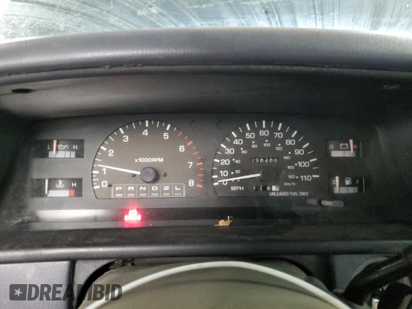 1997 Toyota T100 SR5 with VIN JT4UN24D4V0041363, listed as a Copart auction lot 45896305 with 338,486 mi miles and Salvage Title. Bid and sale history available at DreamBid. Image 9.