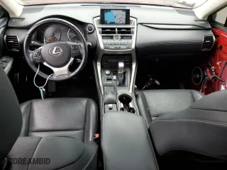 2015 Lexus NX 300h with VIN JTJBJRBZ8F2014566, listed as a Copart auction lot 57485274 with 105052 miles and Salvage Title. Bid and sale history available at carsss.com. Image 8.