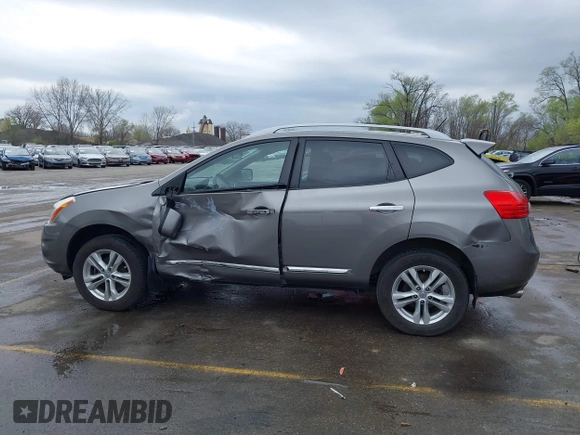 2012 Nissan Rogue S with VIN JN8AS5MV1CW373281, listed as a IAAI auction lot 41925184 with 140,722 mi miles and . Bid and sale history available at DreamBid. Image 14.