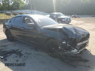 2017 BMW 5 Series 540i xDrive with VIN WBAJE7C32HG890361, listed as a Copart auction lot 62092985 with Not provided miles and Salvage title. Bid and sale history available at DreamBid. Image 4.