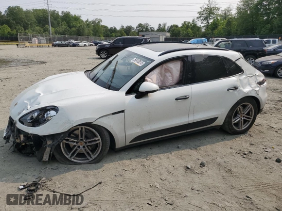 2018 Porsche Macan S with VIN WP1AB2A58JLB32166, listed as a Copart auction lot 59410615 with 112,266 mi miles and Salvage title. Bid and sale history available at DreamBid. Image 1.