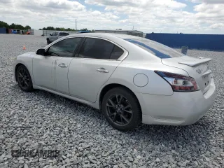 2014 Nissan Maxima S with VIN 1N4AA5AP8EC909075, listed as a Copart auction lot 53097245 with 132,311 mi miles and Salvage Title. Bid and sale history available at DreamBid. Image 2.