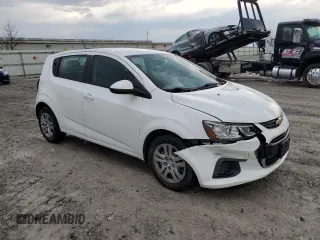 2017 Chevrolet Sonic LT with VIN 1G1JG6SH0H4144831, listed as a Copart auction lot 53252905 with 148,710 mi miles and Salvage title. Bid and sale history available at DreamBid. Image 4.
