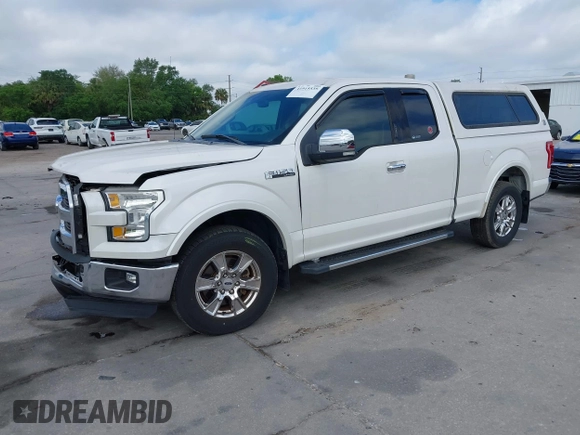 2016 Ford F-150 XL with VIN 1FTEX1CF1GFA51120, listed as a IAAI auction lot 41915535 with 43,205 mi miles and . Bid and sale history available at carsss.com. Image 18.