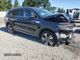 2023 Kia Sorento EX with VIN KNDRHDLG8P5187887, listed as a Copart auction lot 58432935 with 19,269 mi miles and Salvage title. Bid and sale history available at DreamBid. Image 4.