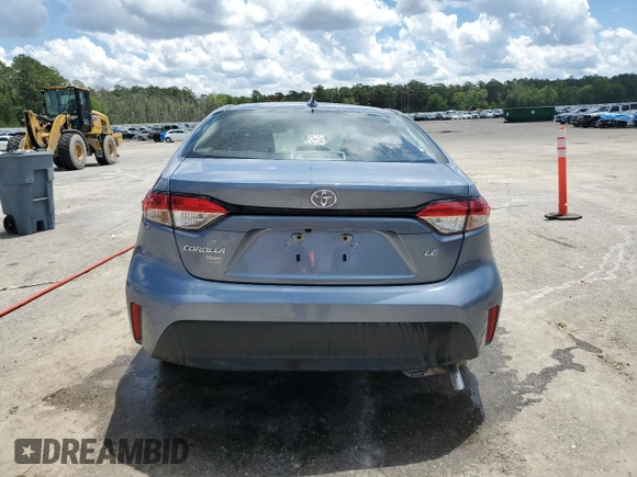 2024 Toyota Corolla LE z VIN 5YFB4MDE2RP205140, wystawiony jako Copart lot #56871145 z przebiegiem 2 515 mil mil oraz Szkoda całkowita • Salvage title. Historia ofert i sprzedaży dostępna na DreamBid. Obrazek 6.