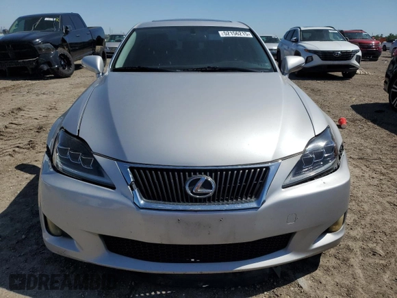 2009 Lexus IS 250 with VIN JTHBK262492089904, listed as a Copart auction lot 52156215 with 181,563 mi miles and Salvage Title. Bid and sale history available at carsss.com. Image 5.