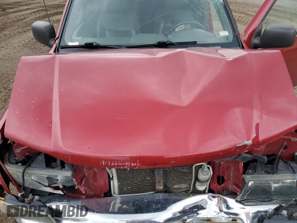 2006 Chevrolet Colorado 1LT z VIN 1GCDT196768140935, wystawiony jako Copart lot #56552355 z przebiegiem 134 581 mil mil oraz Szkoda całkowita • Salvage title. Historia ofert i sprzedaży dostępna na DreamBid. Obrazek 11.