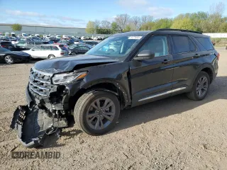 2025 Ford Explorer Active with VIN 1FMUK8DH9SGA99627, listed as a Copart auction lot 54778855 with 8,303 mi miles and Clean title. Bid and sale history available at DreamBid. Image 1.