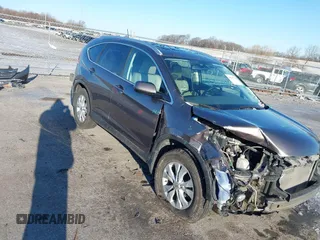 2014 Honda CR-V EX-L with VIN 5J6RM4H70EL081831, listed as a IAAI auction lot 41847534 with 96,000 mi miles. Bid and sale history available at carsss.com. Image 19.